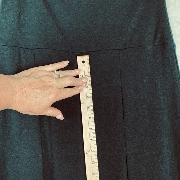 Cabi Maxi Skirt/Dress Black Jersey Pleated Size Medium A-Line NWOT - Picture 8 of 10